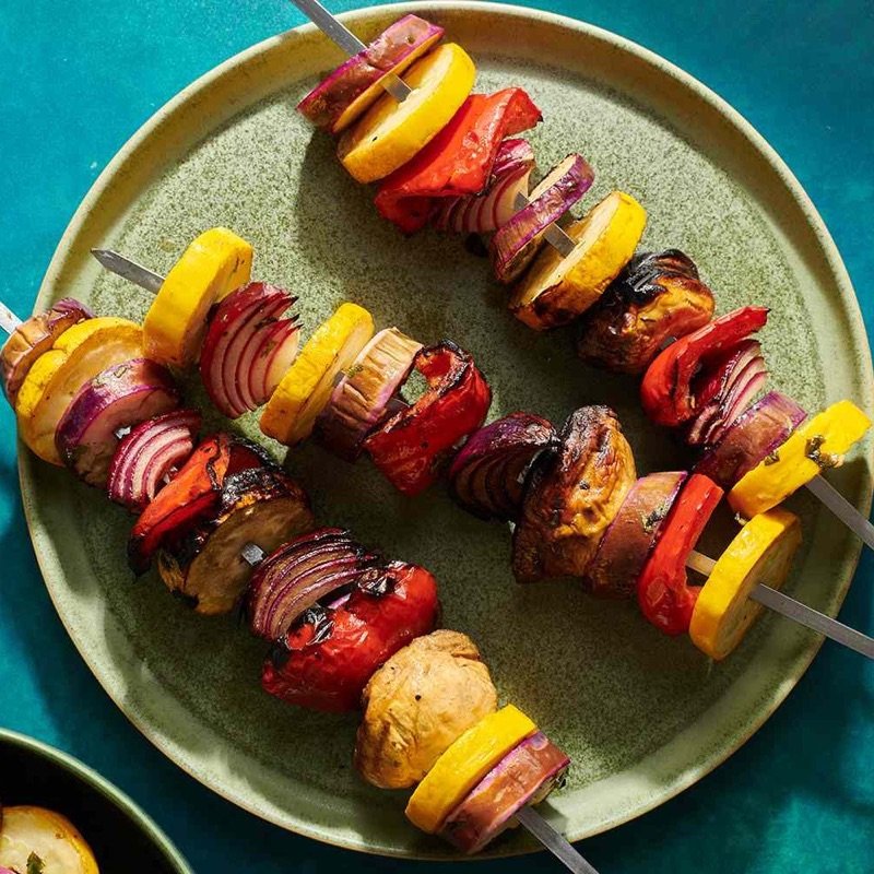 Veggie kebab
